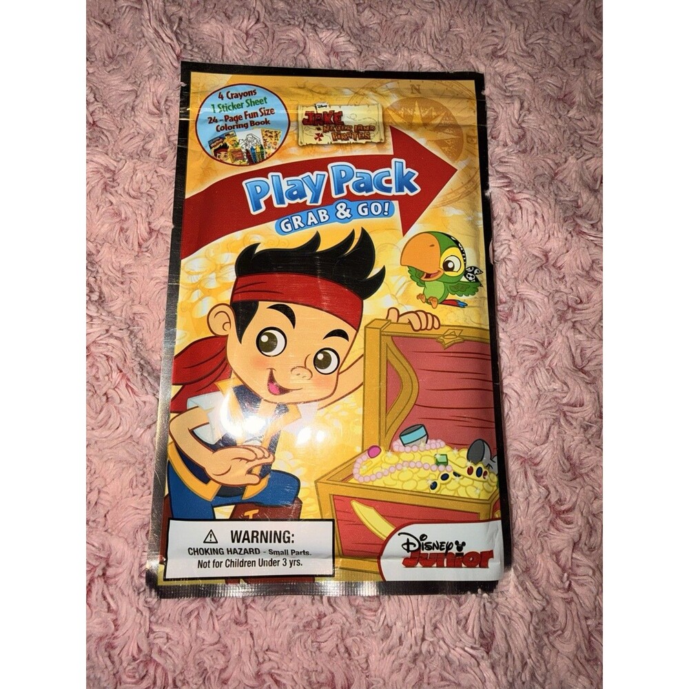 Disney Jake And The Neverland Pirates Pack Grab & Go Activity Coloring Book